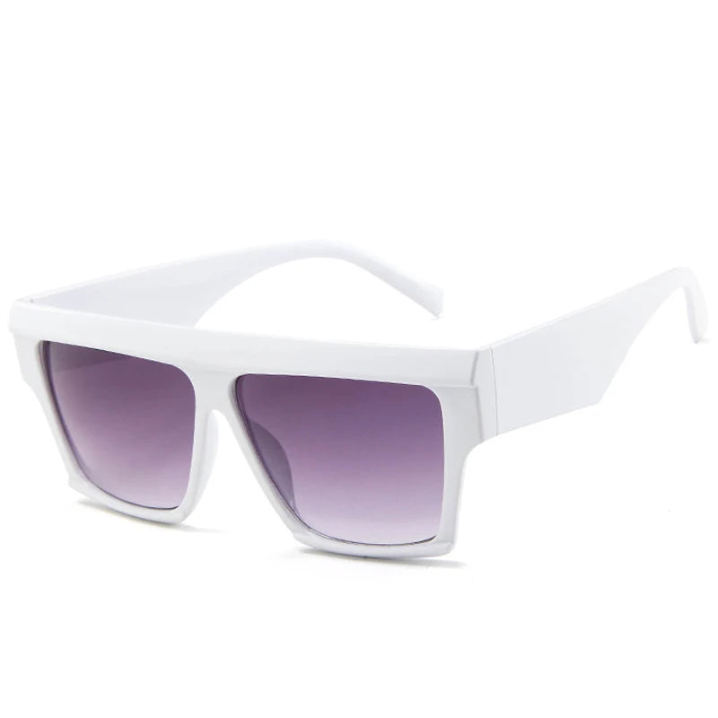 Unisex UV400 Square One-Piece Outdoor Eyeglasses