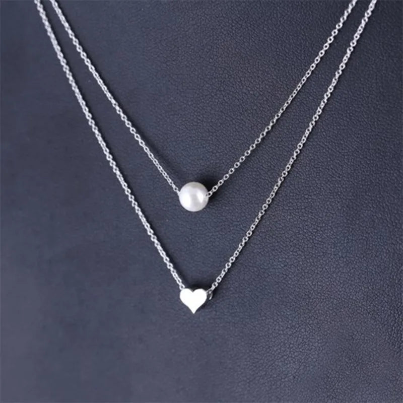 Round Stick Pendant Necklace