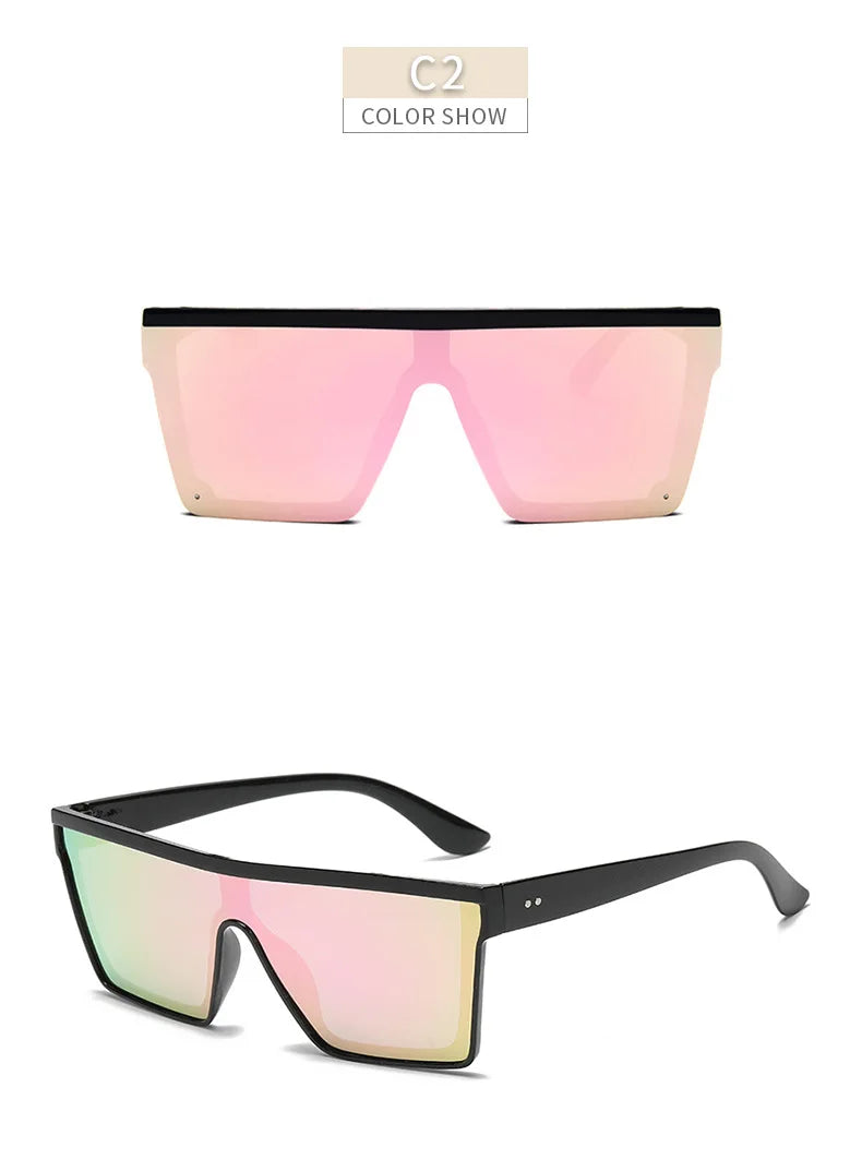 UV400 Square Sunglasses Eyewear