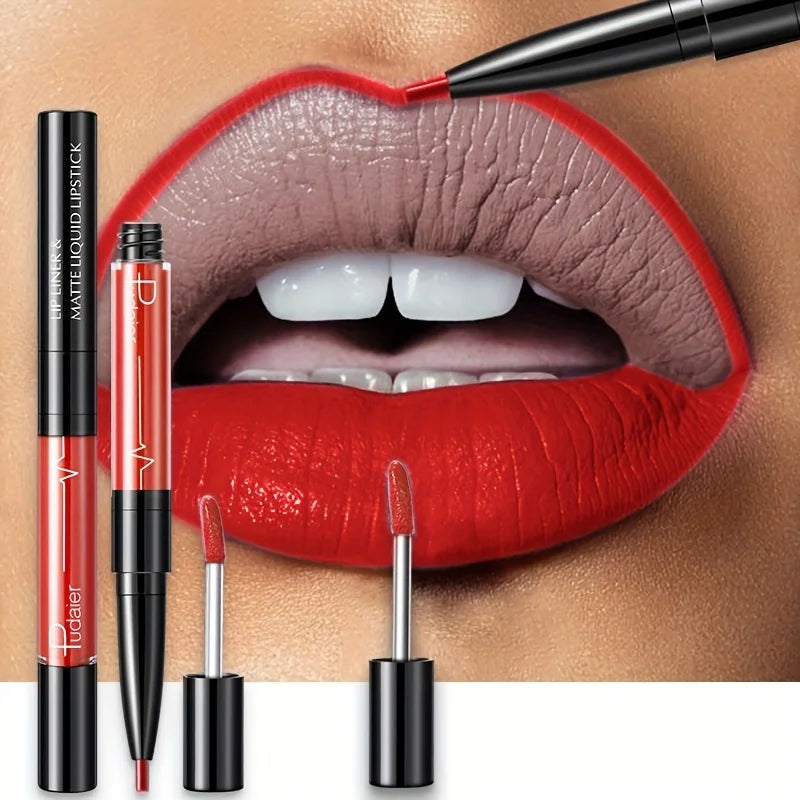 Ultra-Precise Waterproof Lip Liner Smooth, Sweatproof, Long-Lasting Wear