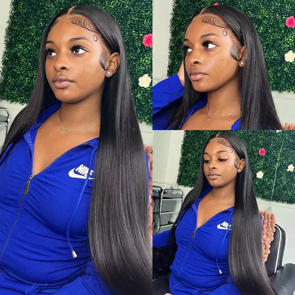 13x6 Straight Lace Front Malaysian Human Hair