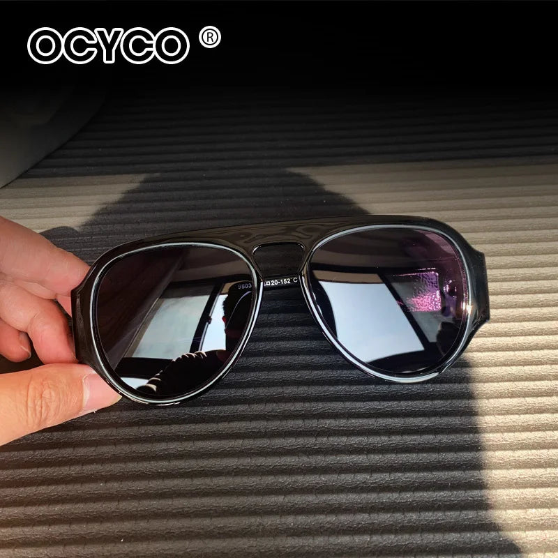 Fashion Punk Rimless Luxury Sunglasses