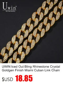 Cuban Chain Fully Iced Out AAA+ CZ