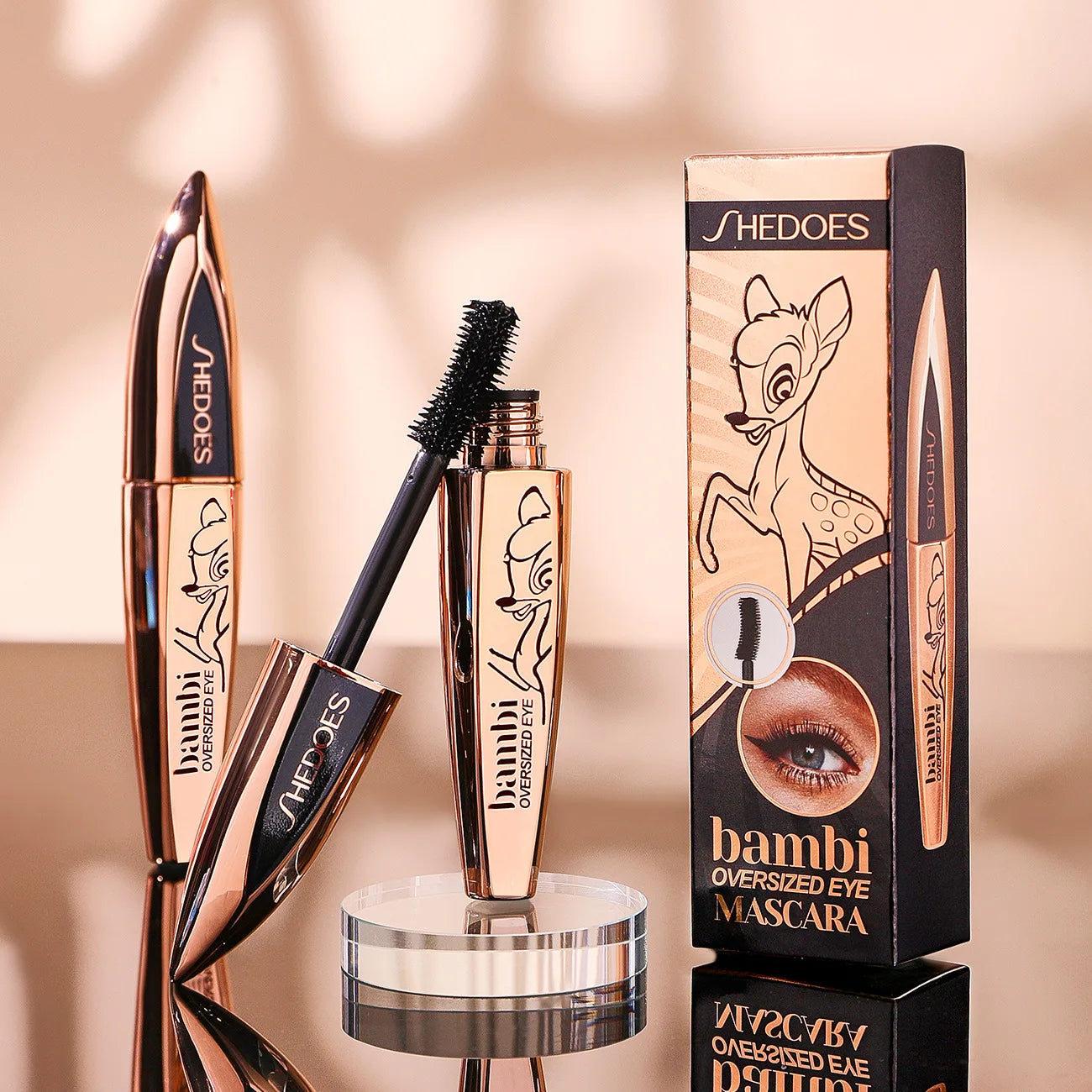 5D Thick and Long Black Silk Fiber Mascara