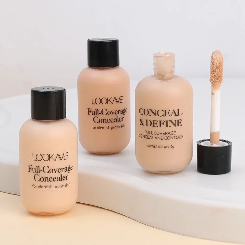 Waterproof  Full Cover Liquid Concealer Cream