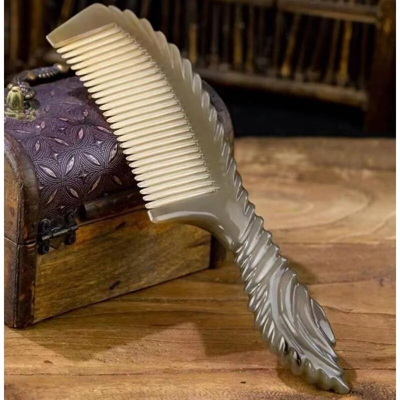 Horn Comb Scalp Massage