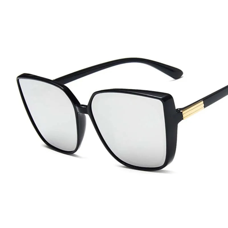 Cat Eye Mirror Sunglasses