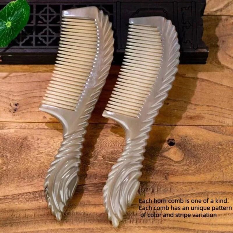 Horn Comb Scalp Massage