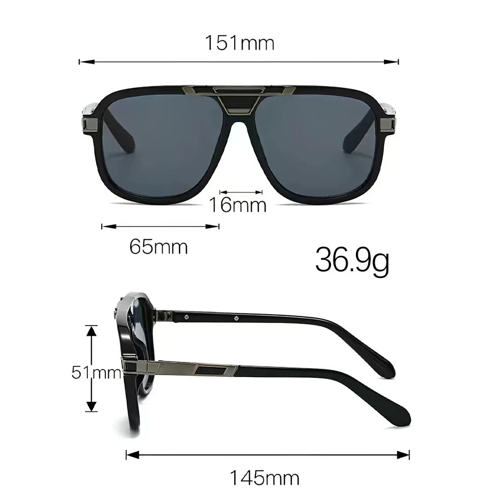 Gradient Color Trendy Decorative Styles UV400