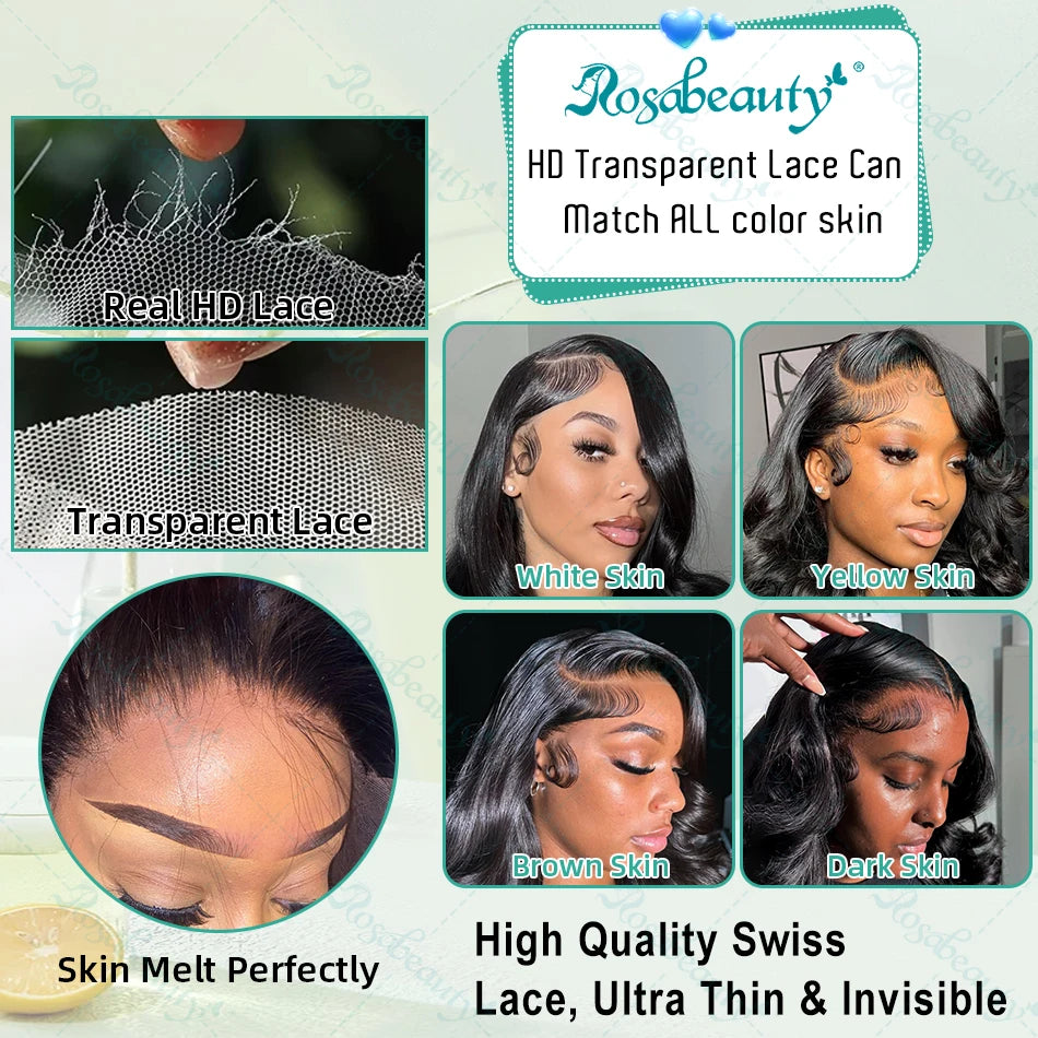 13x4 Body Wave  | 5x5 Glueless Closure Wig