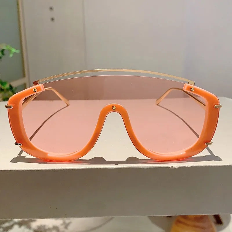 Leopard Stylish Luxury Oversize Sunglasses