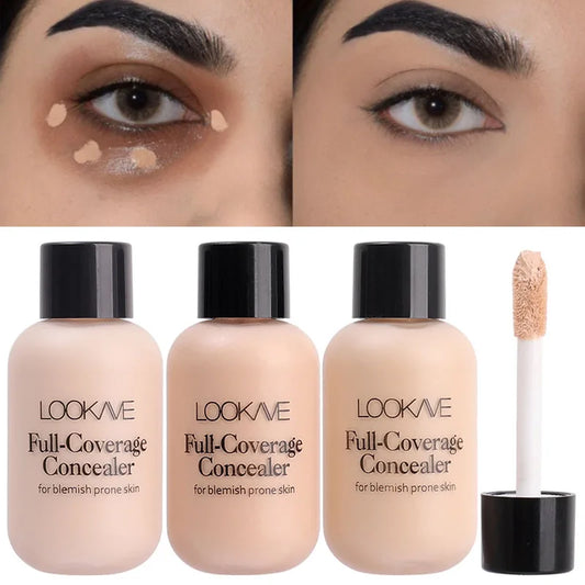 Waterproof  Full Cover Liquid Concealer Cream
