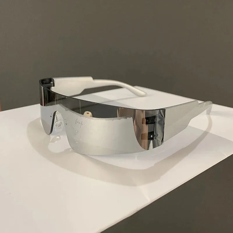One-pieces Rimless Shades UV400 Sunglasses
