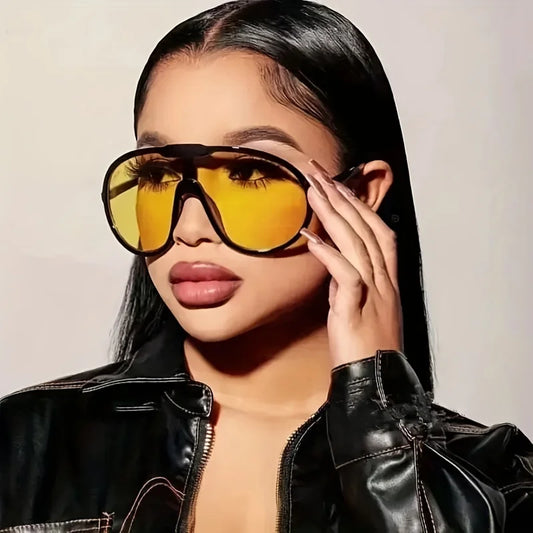 Oversized Square Gradient Shades UV400