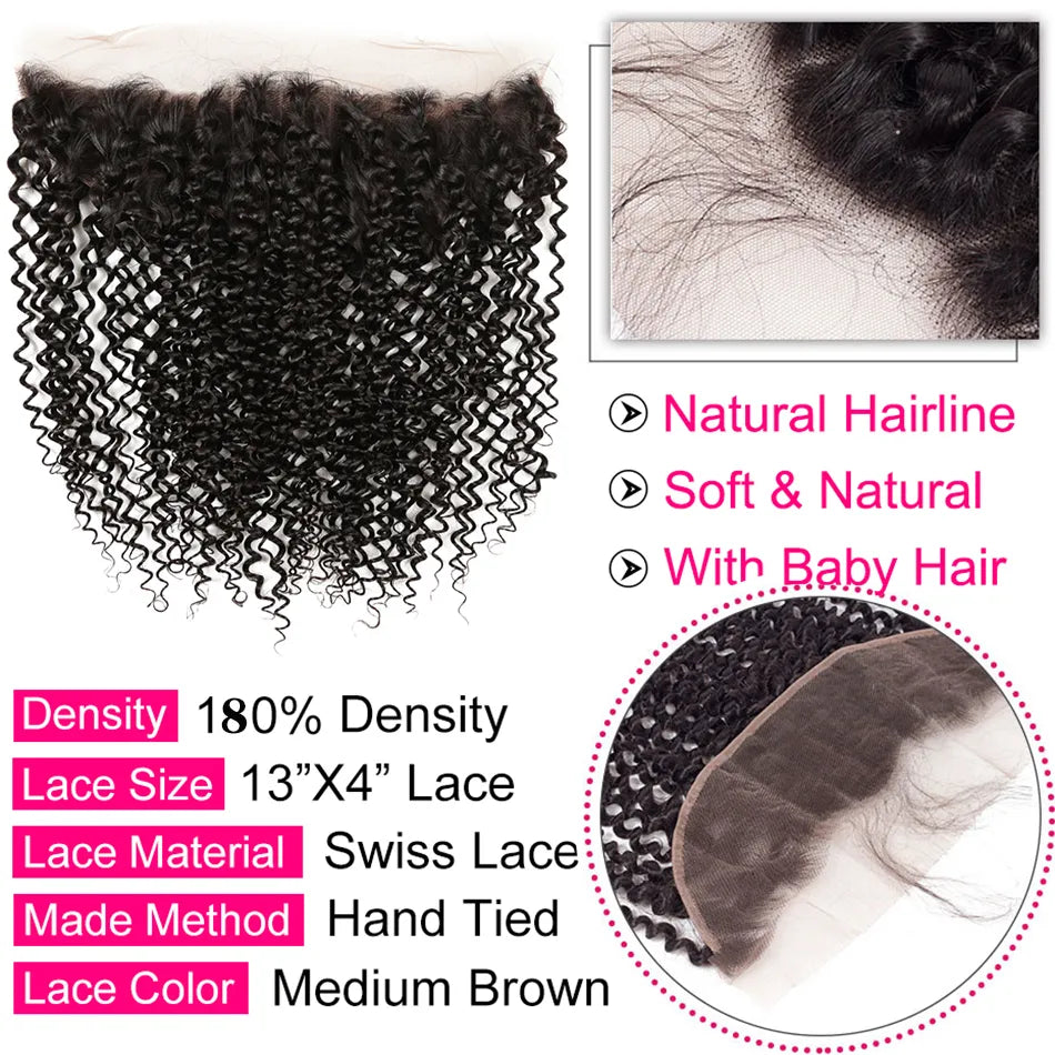 12A Malaysian Kinky Curly Virgin Human Hair