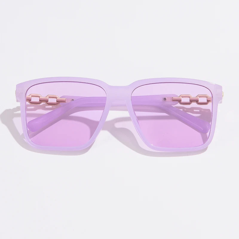 Square Style Anti-UV400 Luxury Eyeglasses