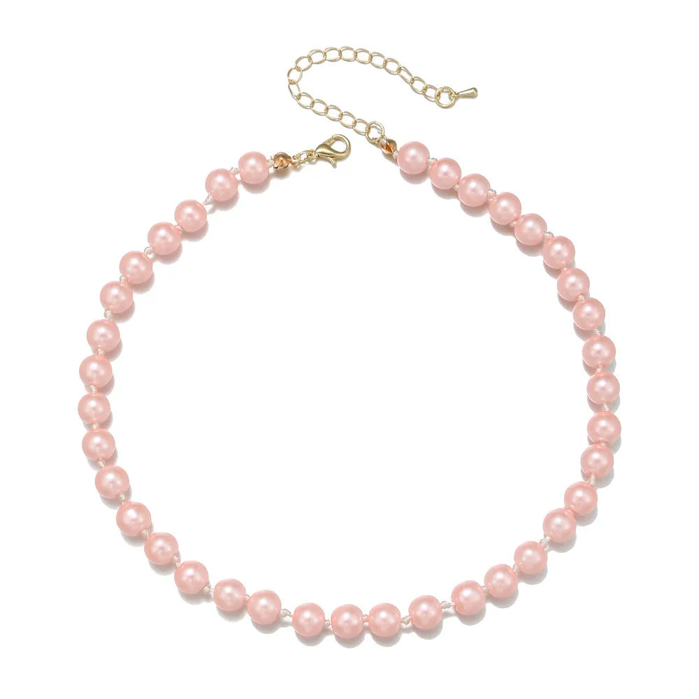 Pearl Beards Choker Necklace
