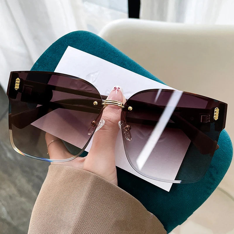 Frameless Edge-Cut Trendy Sunshade