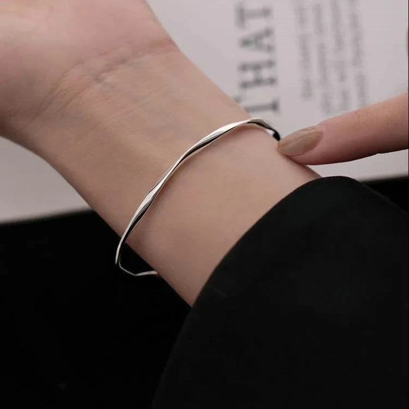 Classic Twisted Gold Bracelet
