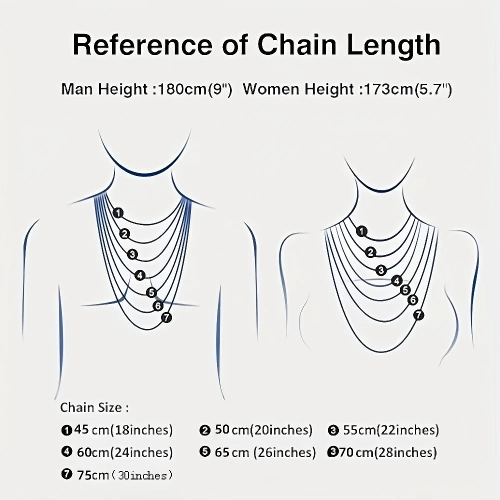 8k Gold-plated Cuban Miami Link Chain Necklaces