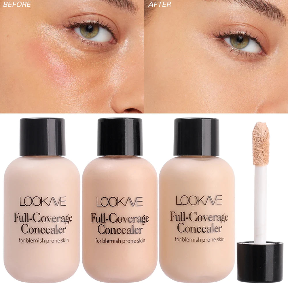 Waterproof  Full Cover Liquid Concealer Cream