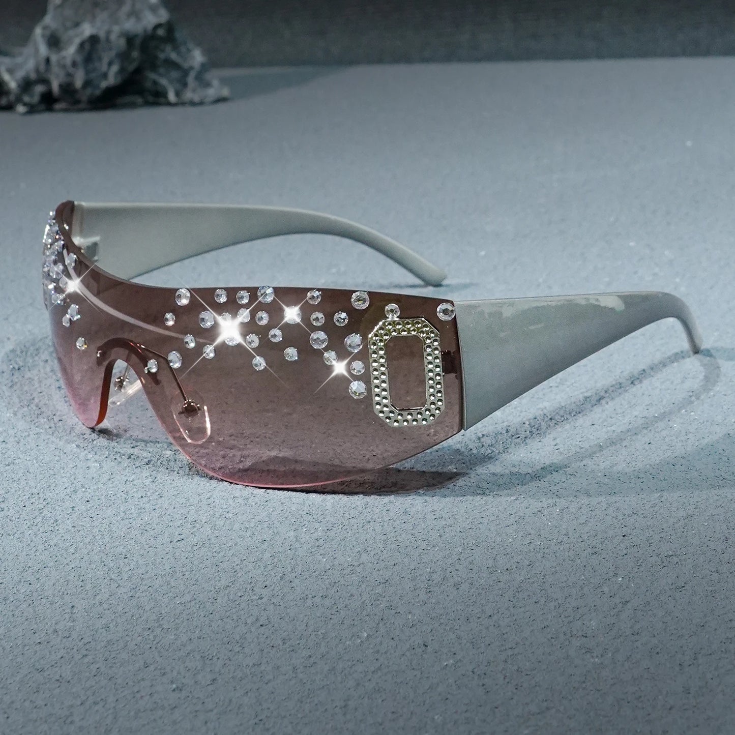 Rhinestone Design Outdoor Beach Glasses