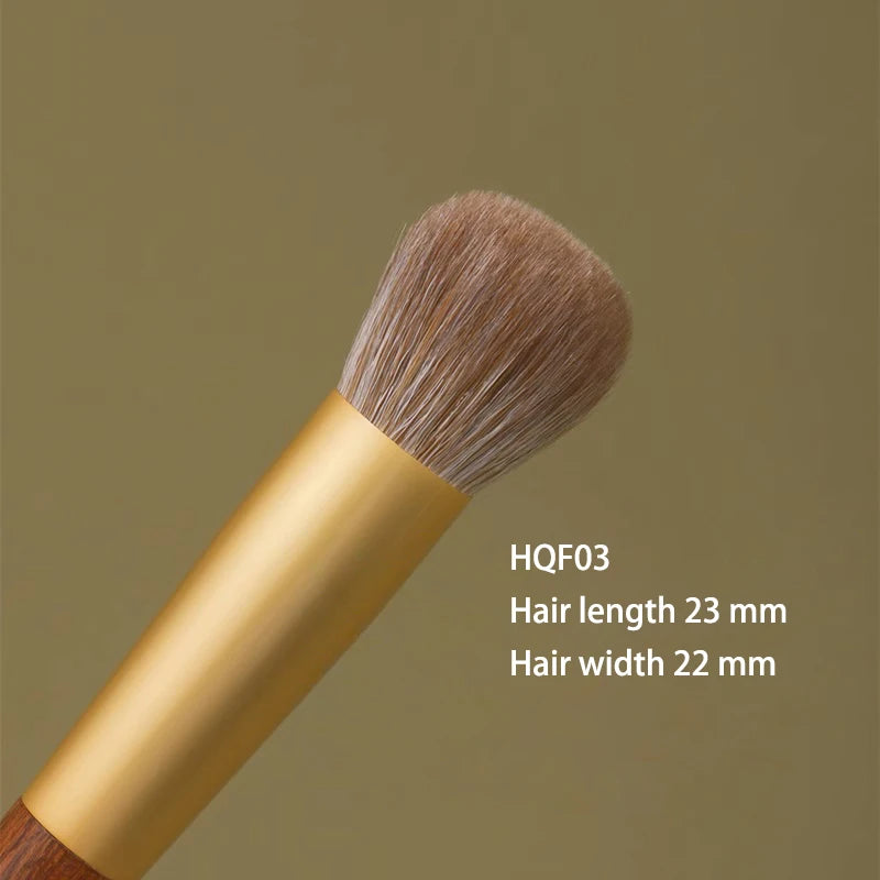 Foundation Liquid Blush Brush African Rosewood Handle Make Up Brush