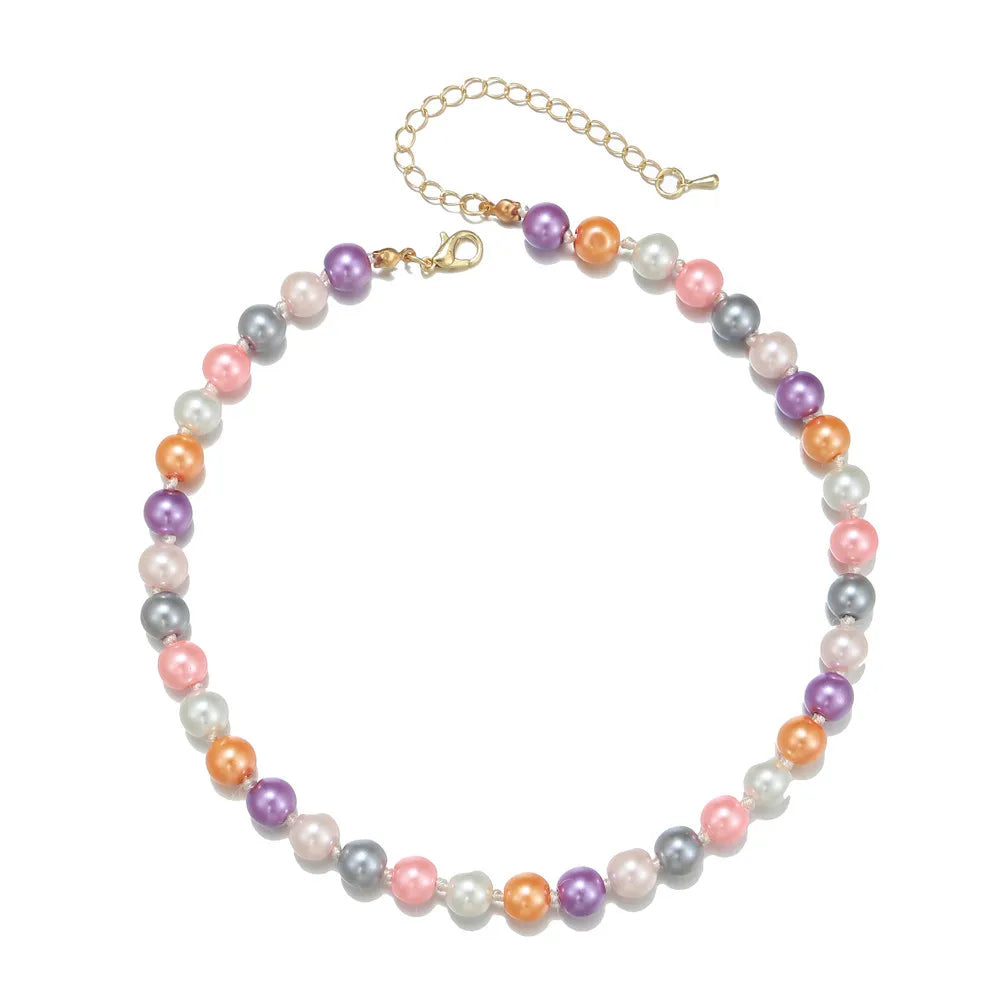 Pearl Beards Choker Necklace