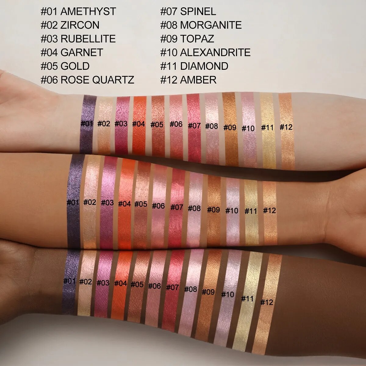 12 Colors Chameleon Lip Gloss | Liquid Lipstick