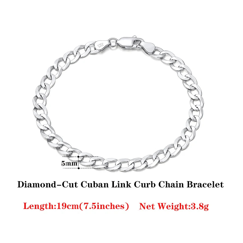 18K Gold Over 925 Sterling Silver Bracelet