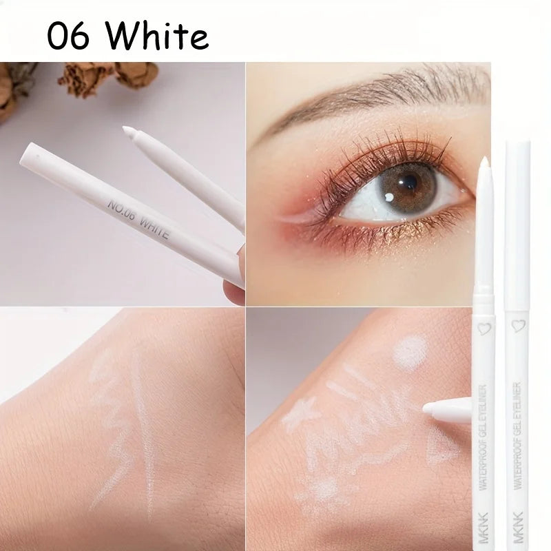 5 Colors Eyeliner Pencil Waterproof | Long-lasting