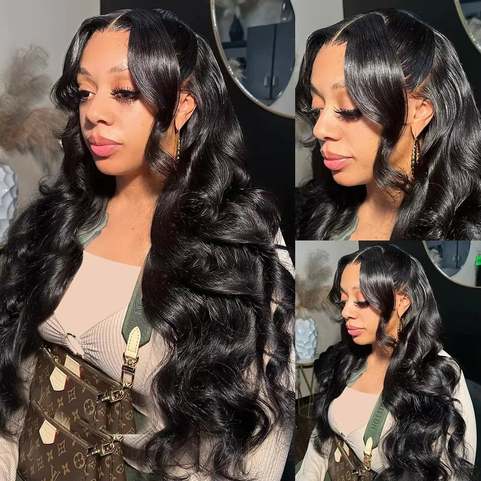 Brazilian 300% 13x6 Lace Frontal Wig Human Hair - Pre Plucked