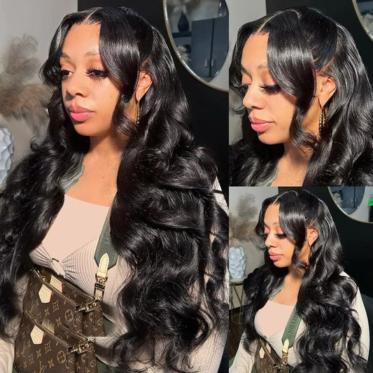 Brazilian 300% 13x6 Lace Frontal Wig Human Hair - Pre Plucked