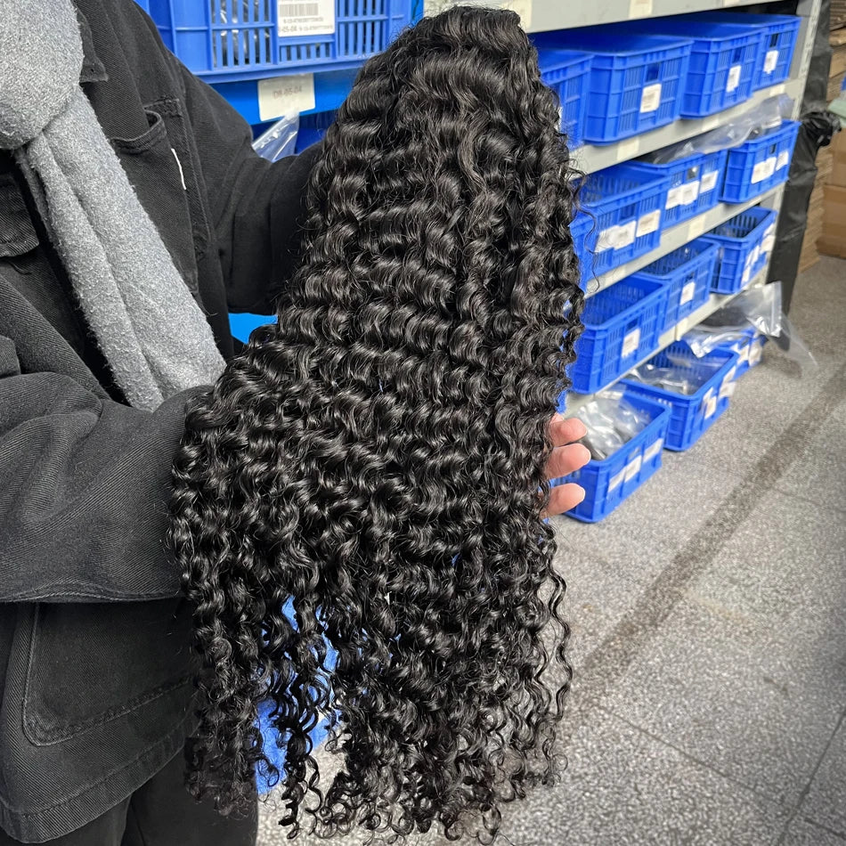 Brazilian 300% High Density Loose Deep Wave | 13x4 HD Lace Frontal Human Hair