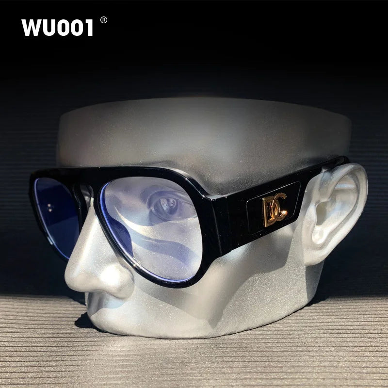 Fashion Punk Rimless Luxury Sunglasses