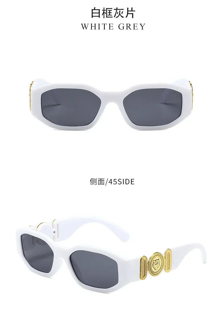 Retro Irregular Square Shades UV400