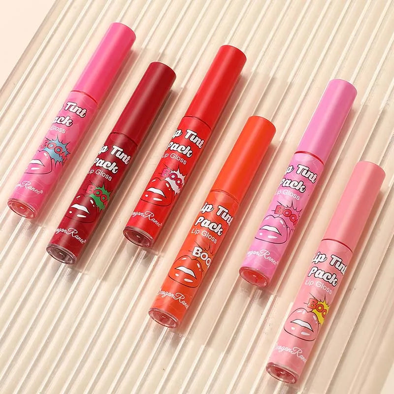 Peel Off Rose Red Lip gloss - Waterproof