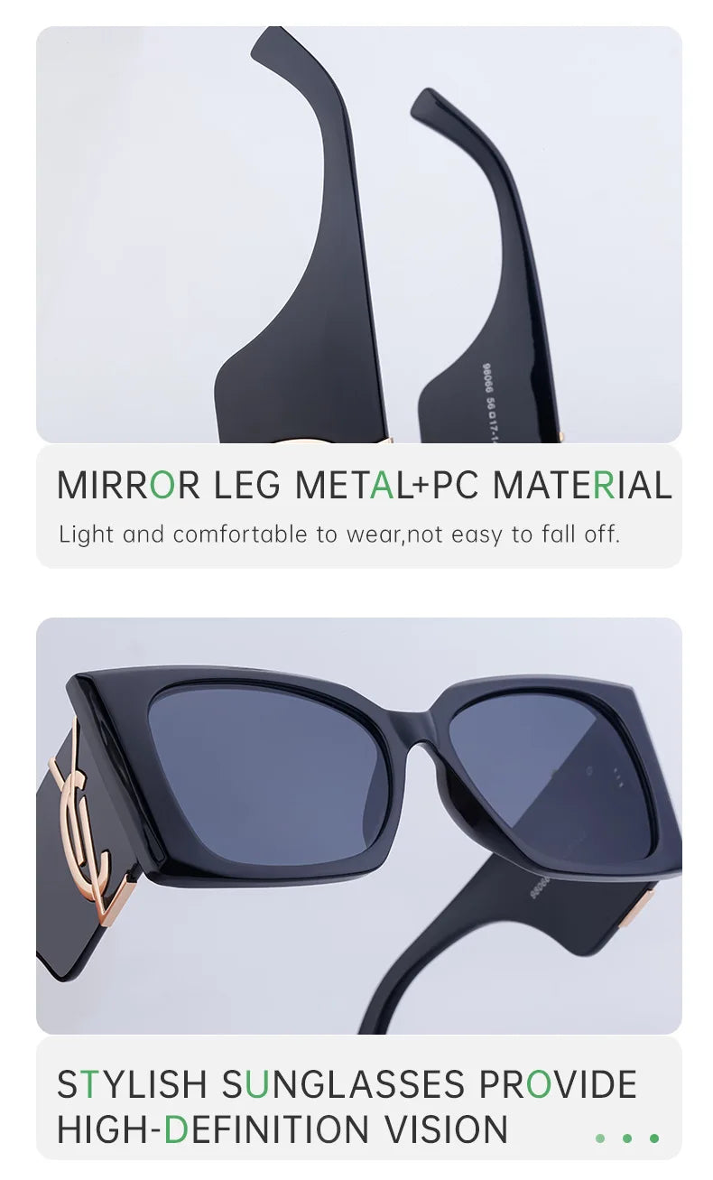 Oversized Cat Eye Trendy Shades