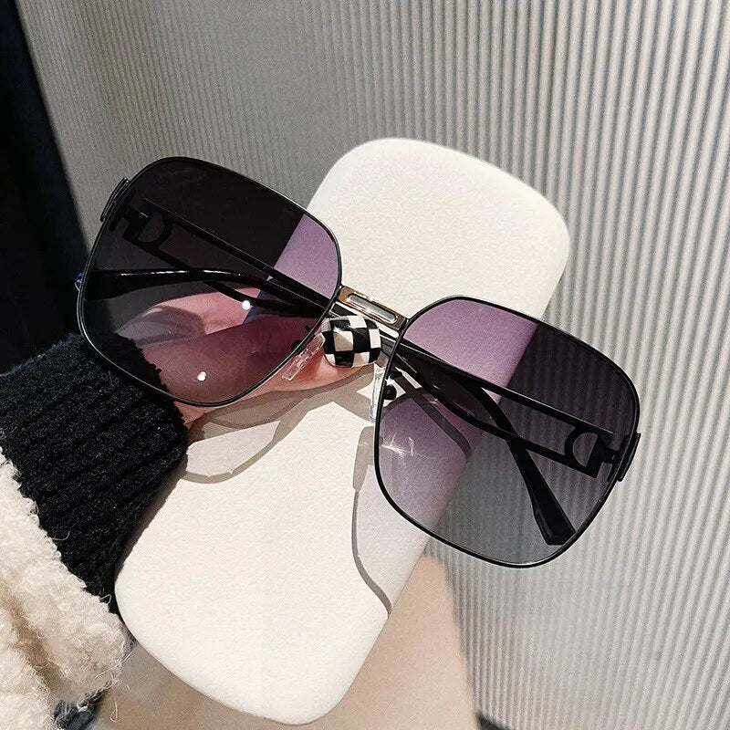 Celebrity Oversized Square Sunglass