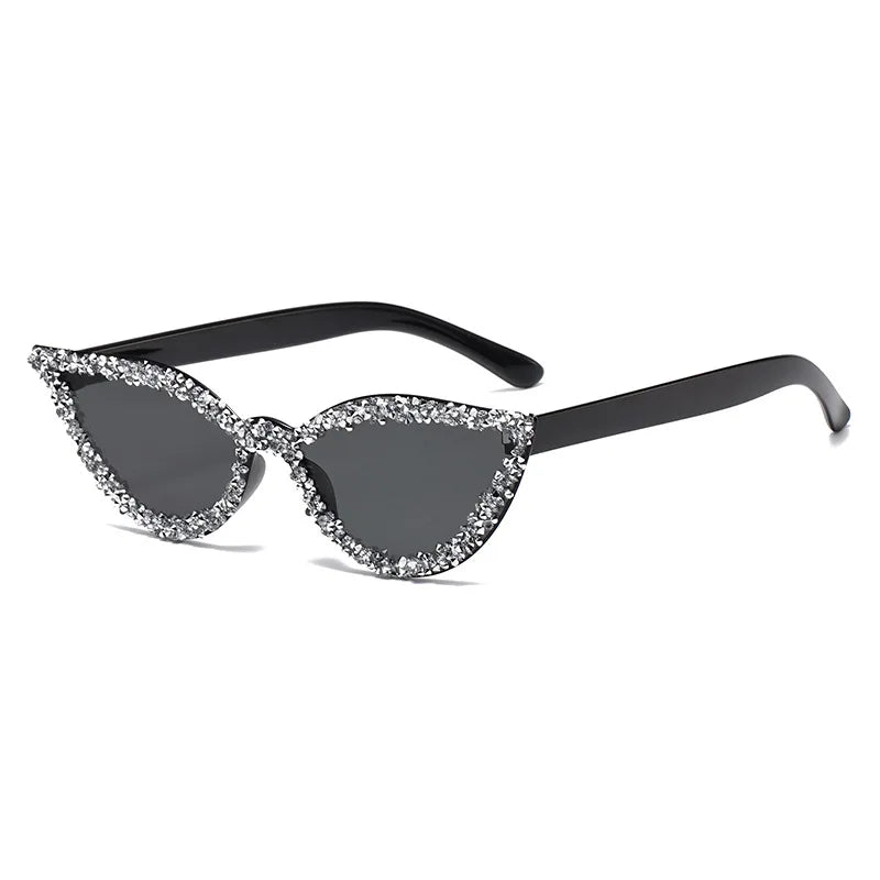 Diamond Cat Eye Trendy Sunglasses