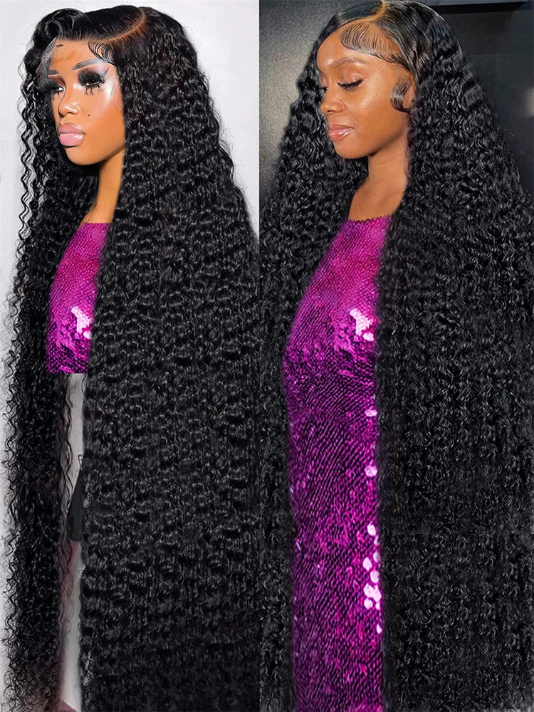 250% Wave Curly 13x4 Lace Front
