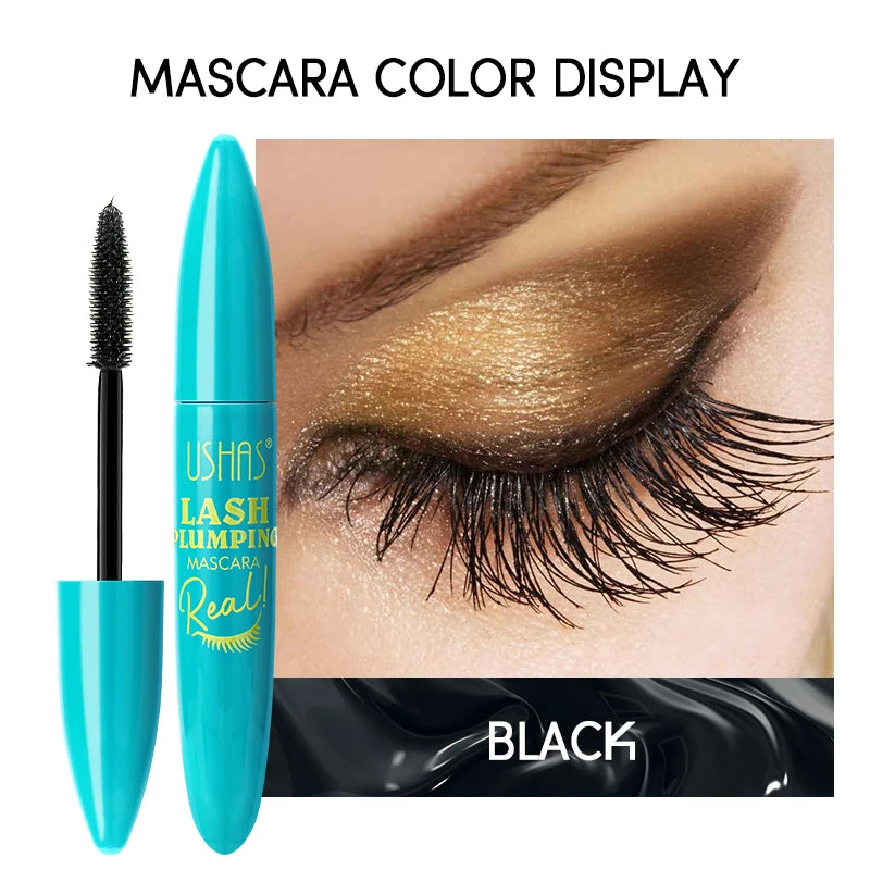 Ultra Long Lasting Mascara 4D Waterproof| Spiral Brush Eyelashes Extension