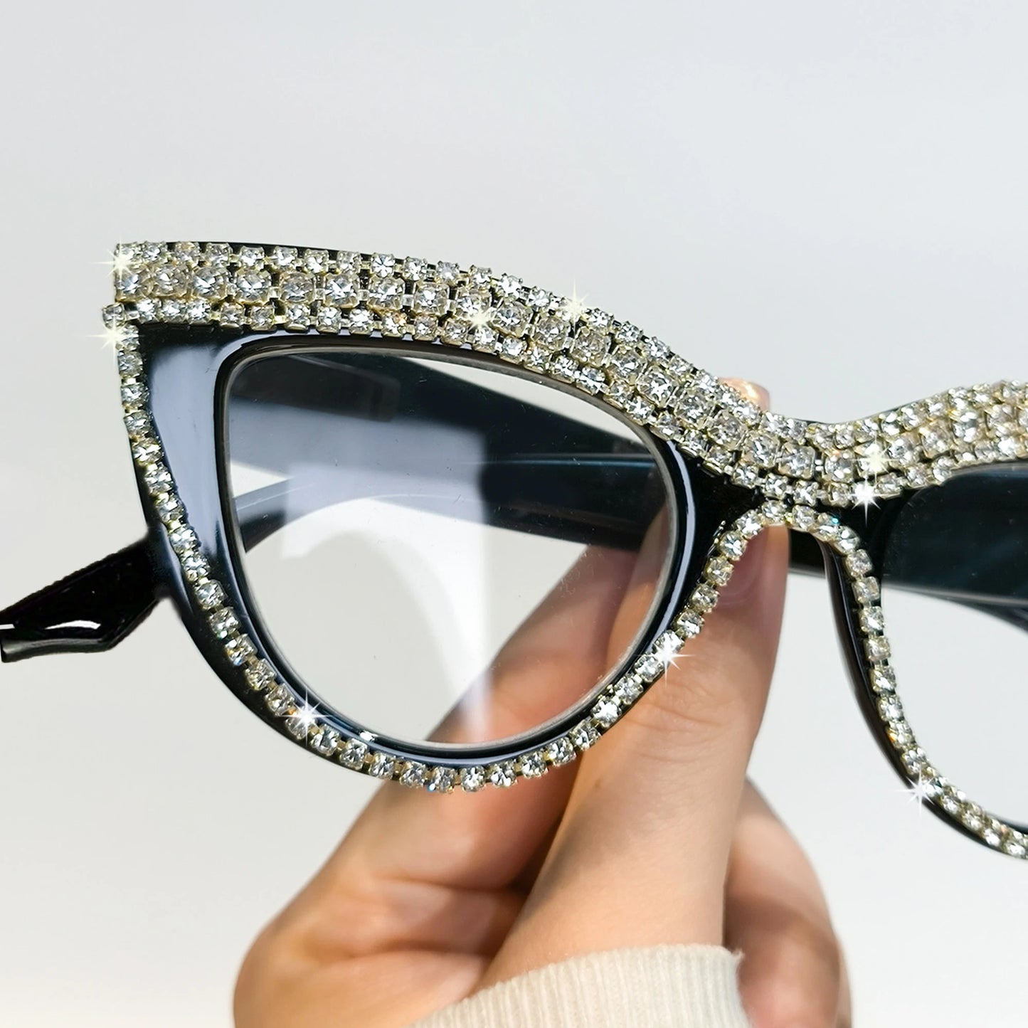Retro Square Cute Sturdy Cat Eye Glasses