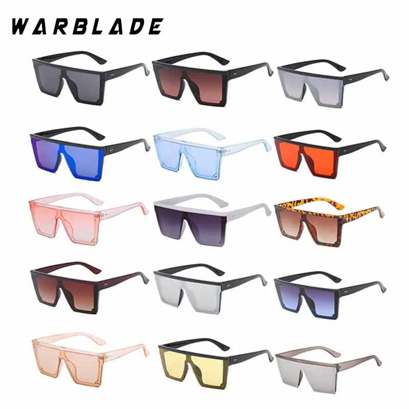 Punk Trendy Square Shade Eyewear UV400