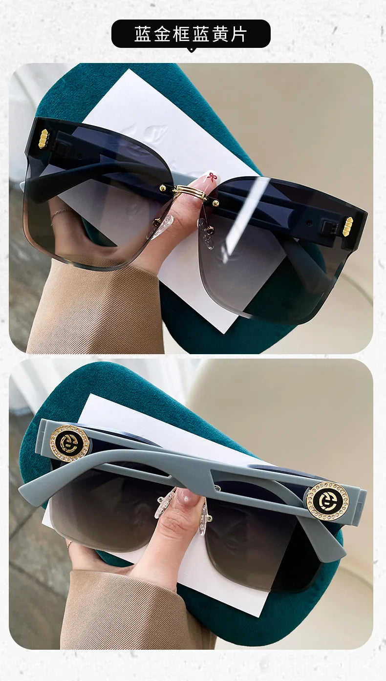 Frameless Edge-Cut Trendy Sunshade