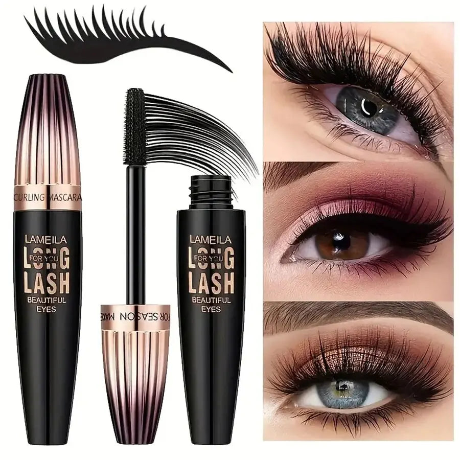 Waterproof 4D Mascara Thick Long Smudge-proof