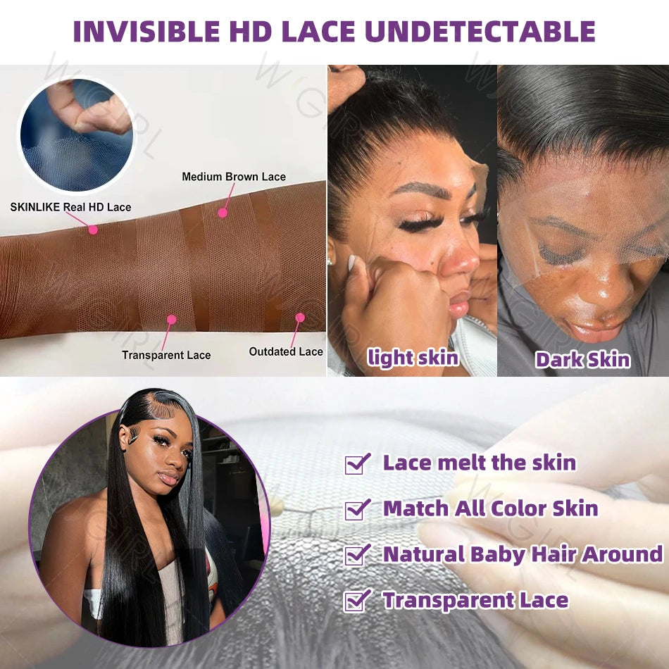 13x6 Lace Front | Pre-plucked Human Hair