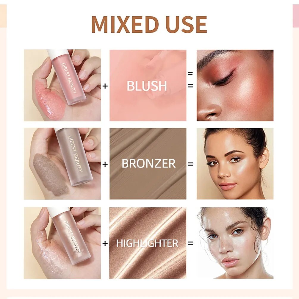 1pcs Liquid Luminizer Blush