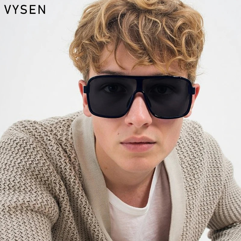 Oversized Polarized Square Shades