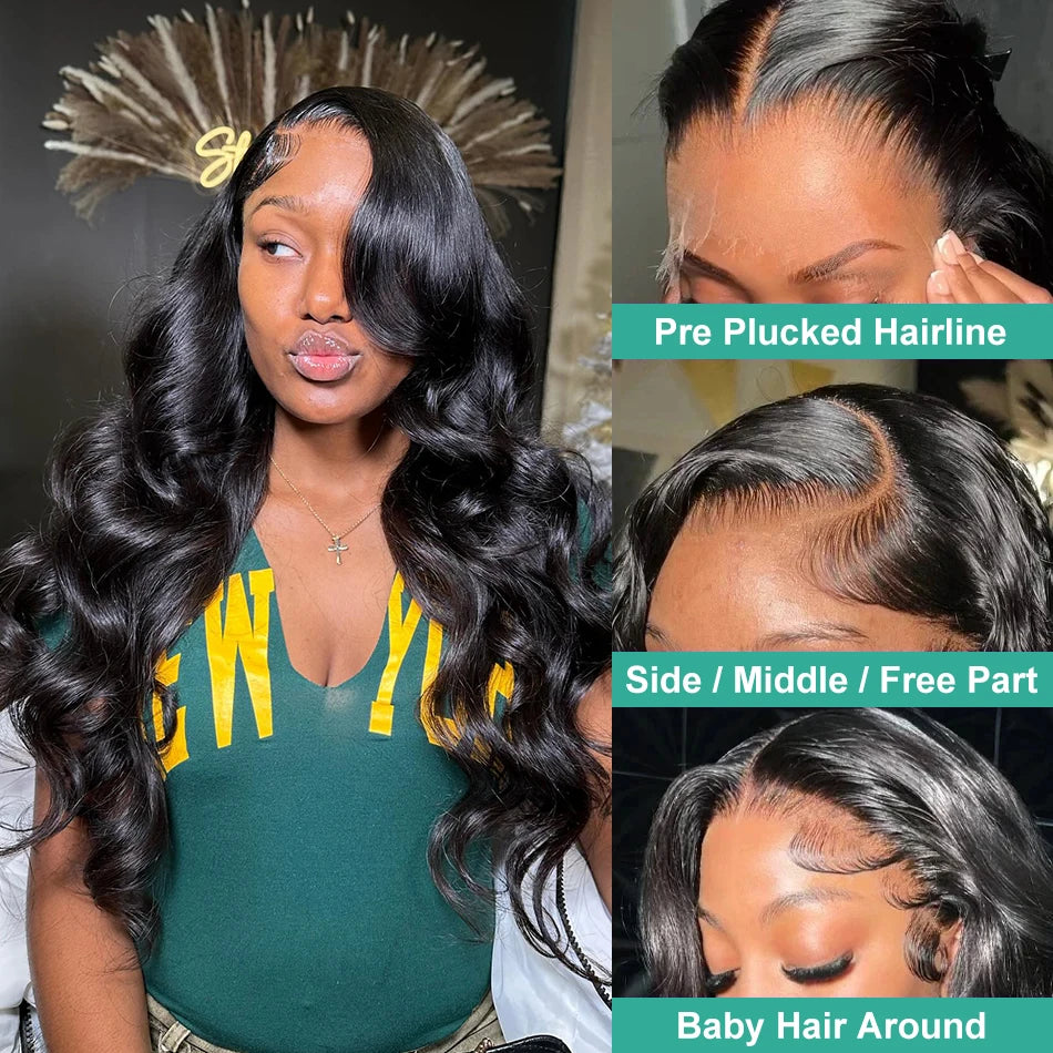 Transparent 13x4 Lace Front Human Hair